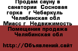 Продам сауну в санатории “Сосновая горка“ (г.Чебаркуль) - Челябинская обл., Миасс г. Недвижимость » Помещения продажа   . Челябинская обл.